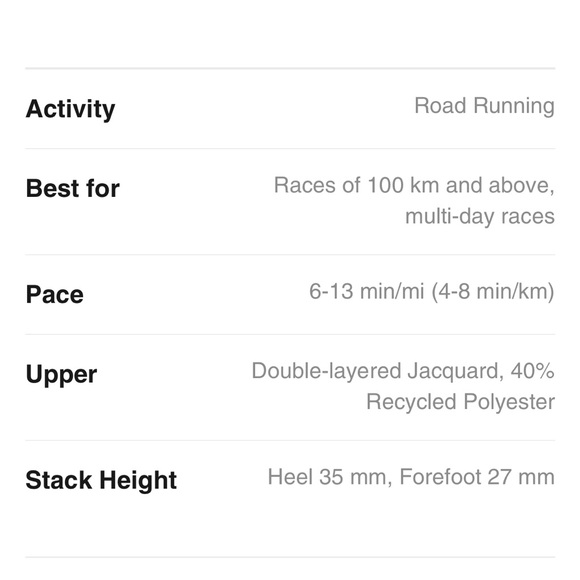 Mountain to Coast R1, White/Black 9.5 Men’s Running shoes - Picture 13 of 16